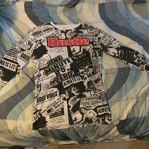 Hustle mens shirt